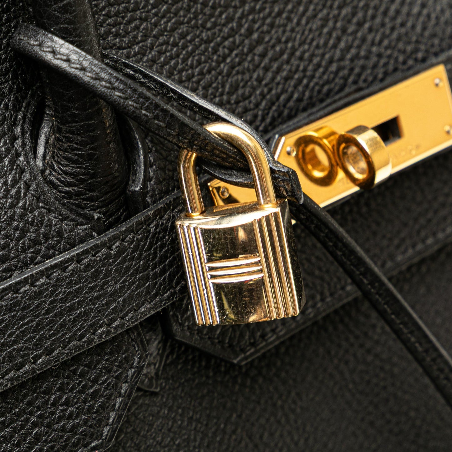 Hermès Togo Birkin Retourne 35 Black