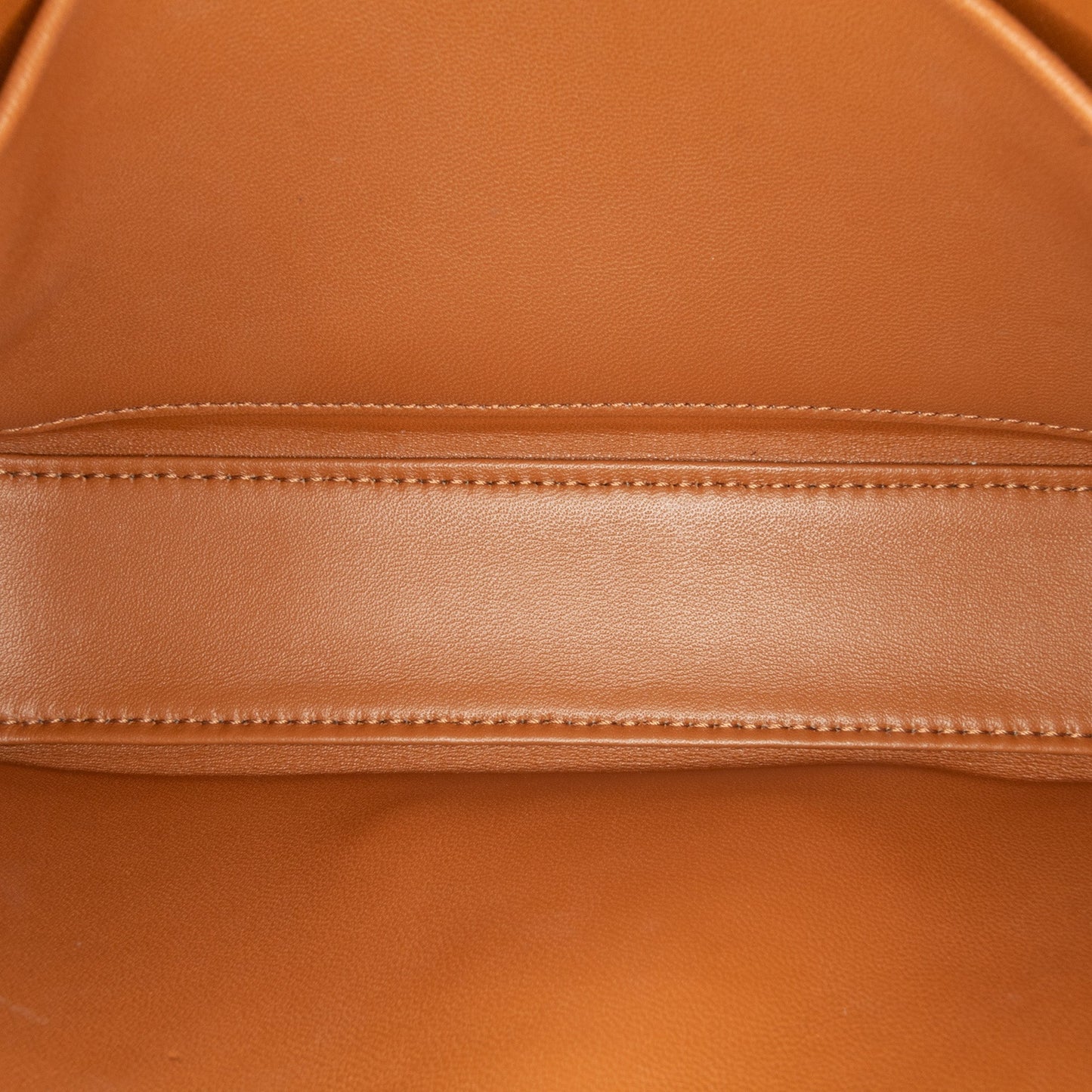 Celine Triomphe Leather Claude Shoulder Bag Brown