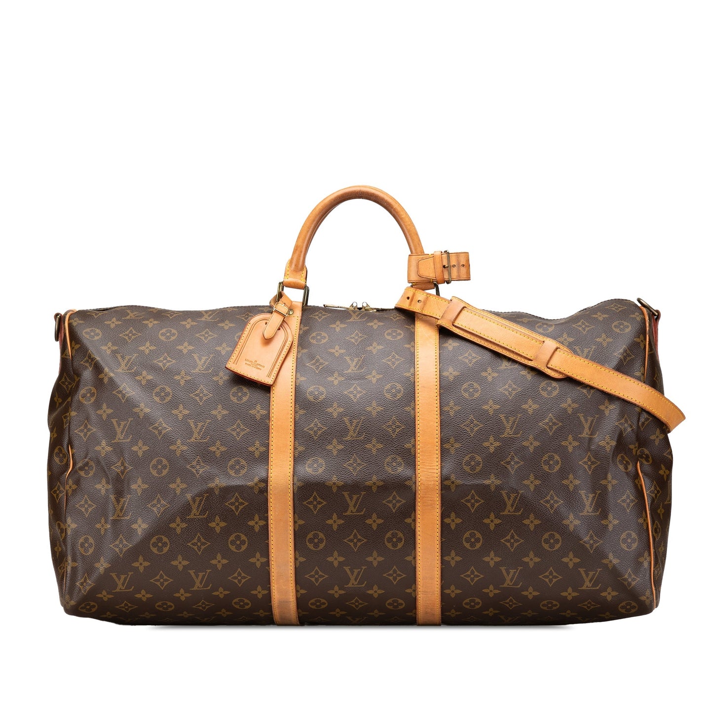 Louis Vuitton Monogram Keepall Bandouliere 60 Brown