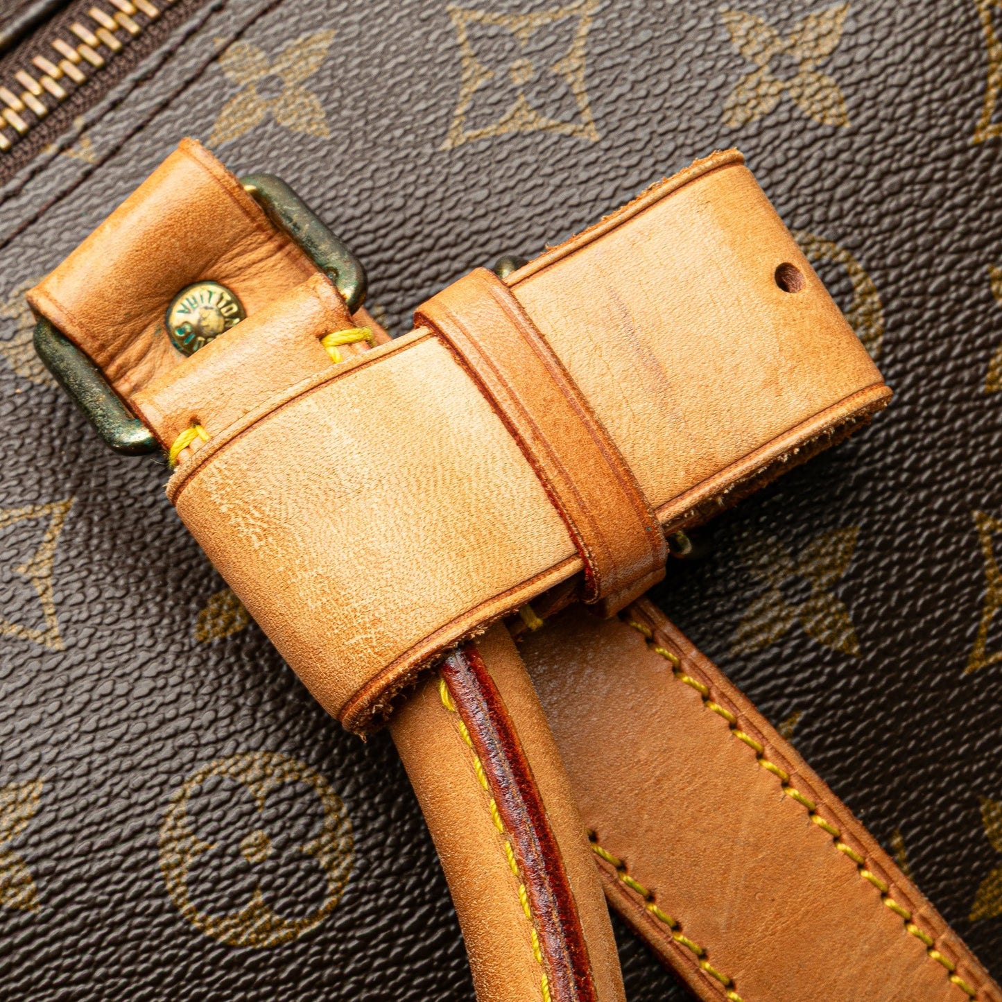 Louis Vuitton Monogram Keepall Bandouliere 60 Brown
