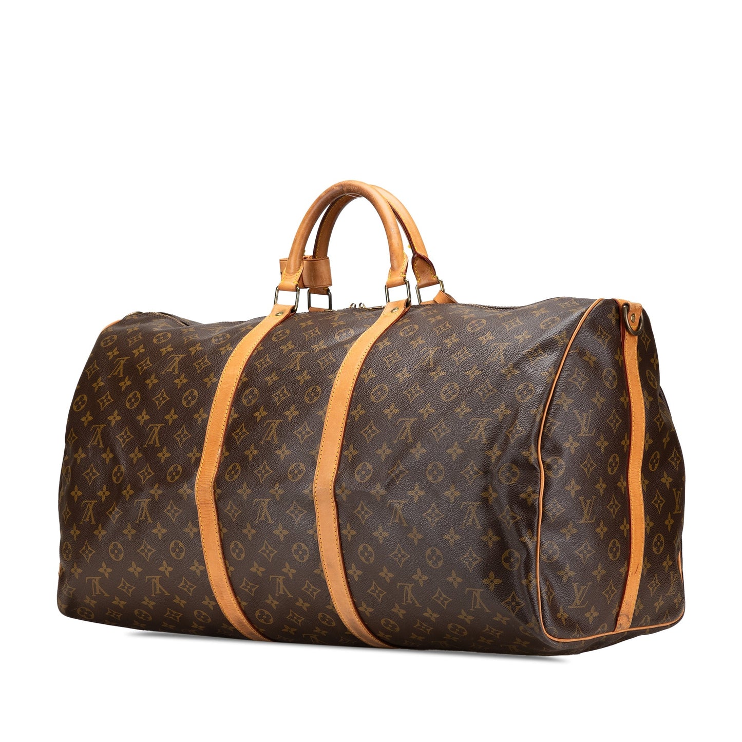 Louis Vuitton Monogram Keepall Bandouliere 60 Brown