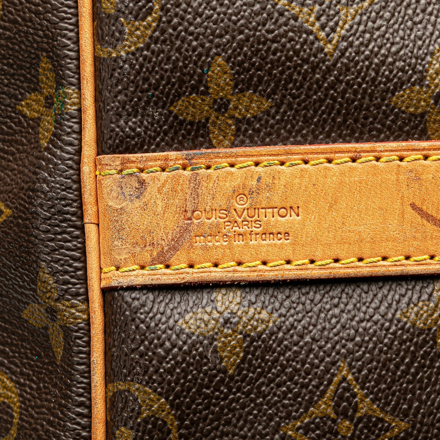 Louis Vuitton Monogram Keepall Bandouliere 60 Brown
