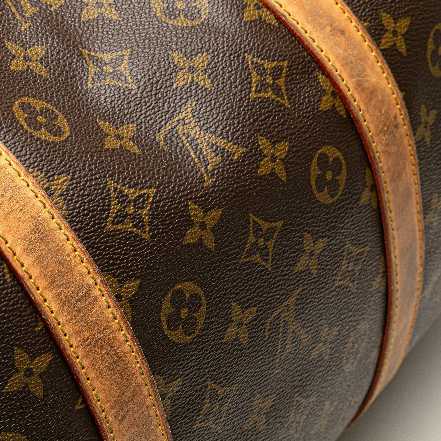 Louis Vuitton Monogram Keepall Bandouliere 60 Brown