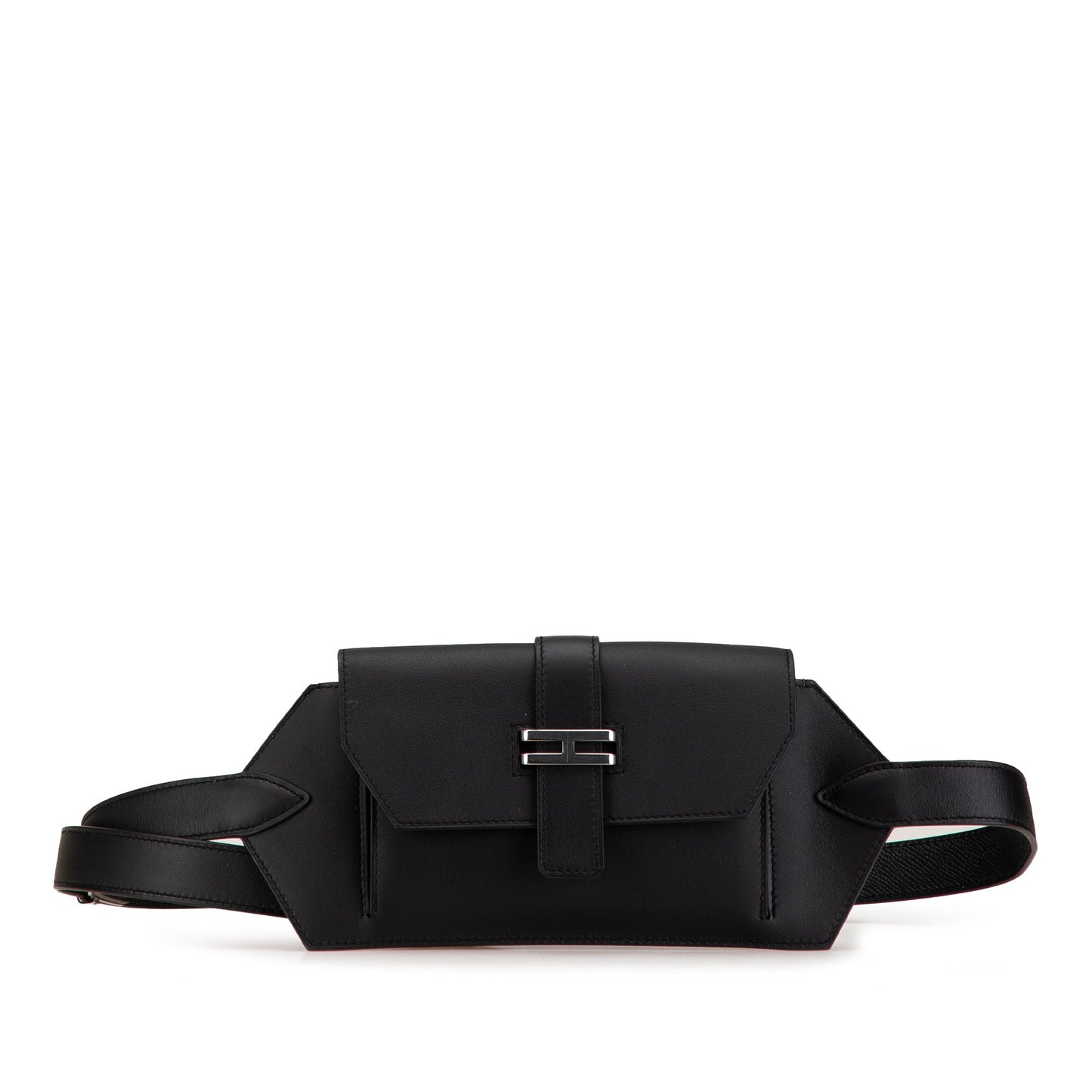 Hermès Swift Elan Pocket 24 Belt Bag Black