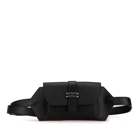 Hermès Swift Elan Pocket 24 Belt Bag Black
