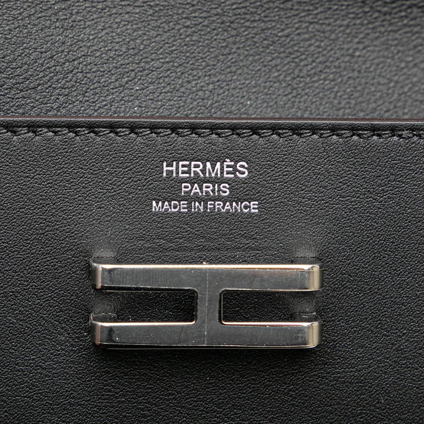 Hermès Swift Elan Pocket 24 Belt Bag Black