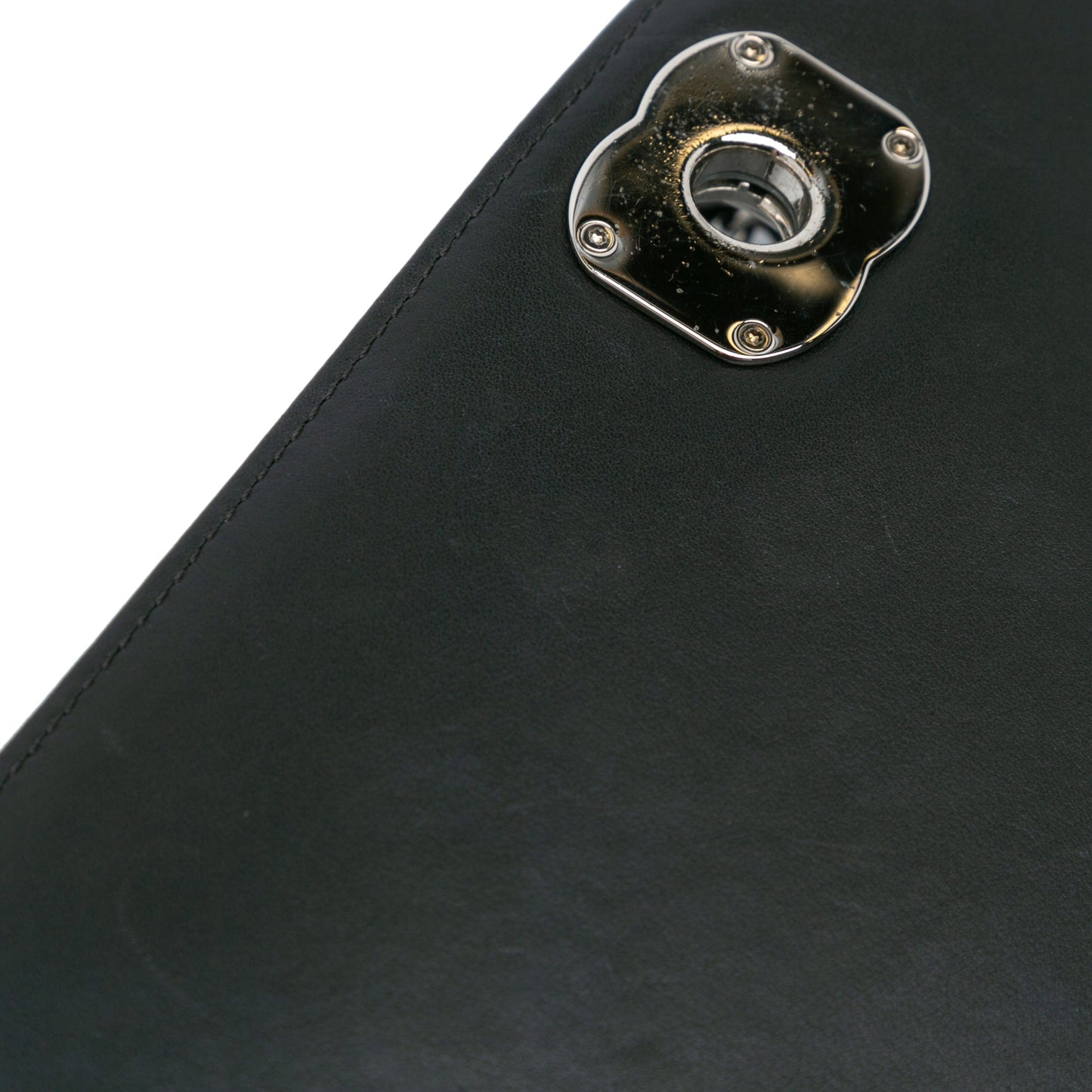 Chanel Medium Patent Coco Boy Flap Black