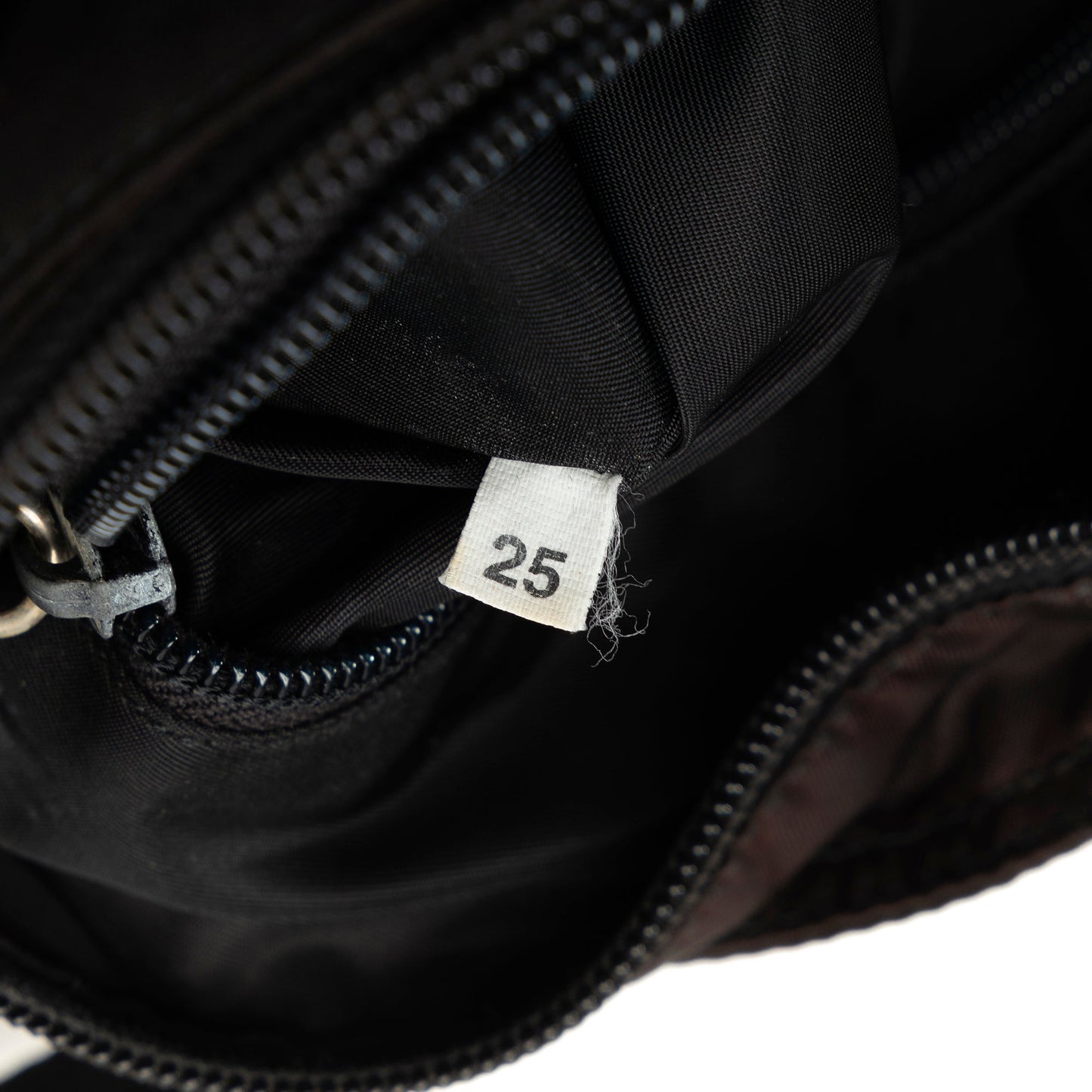 Prada Tessuto Zip Top Crossbody Black