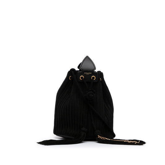 Saint Laurent Anja Bucket Bag Black