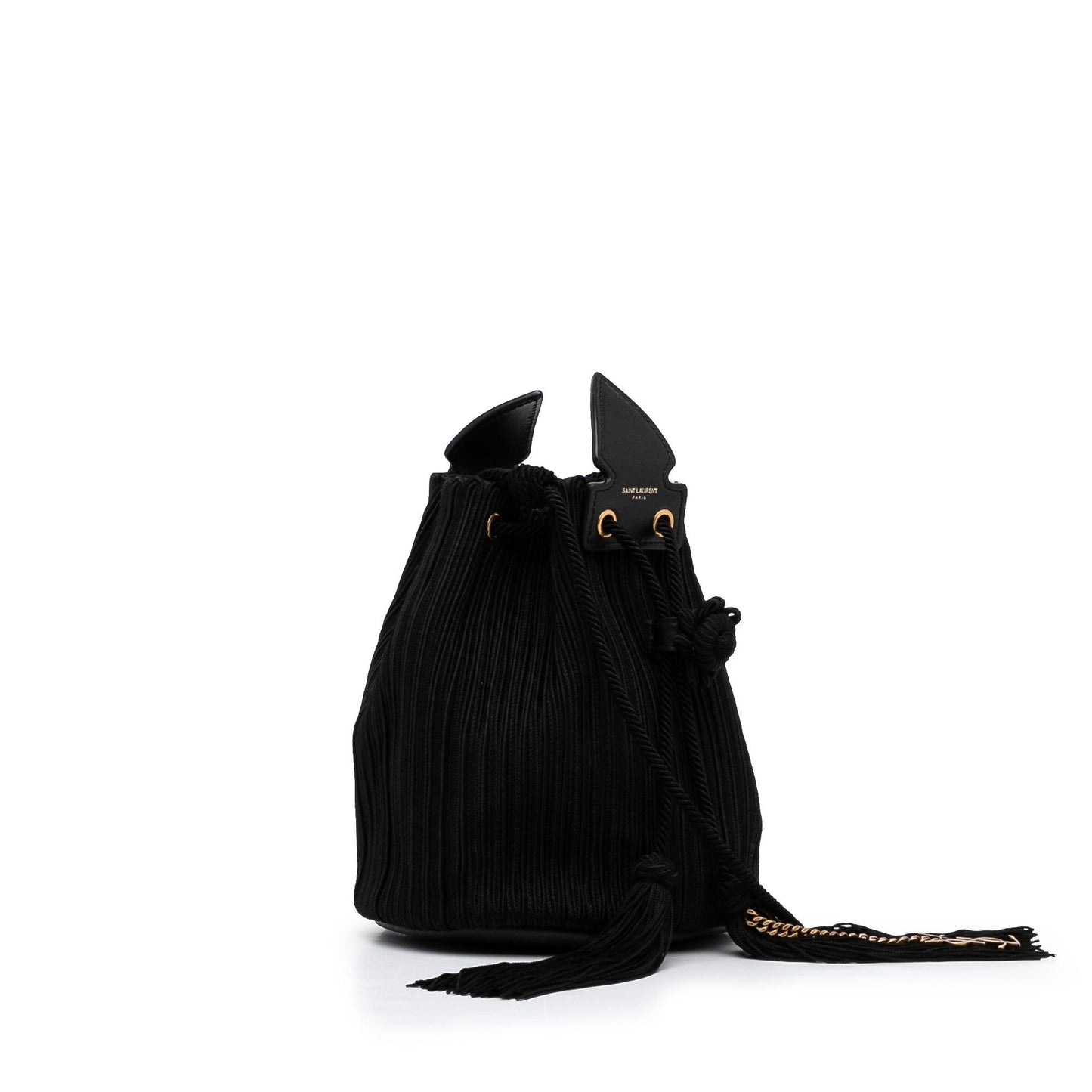 Saint Laurent Anja Bucket Bag Black