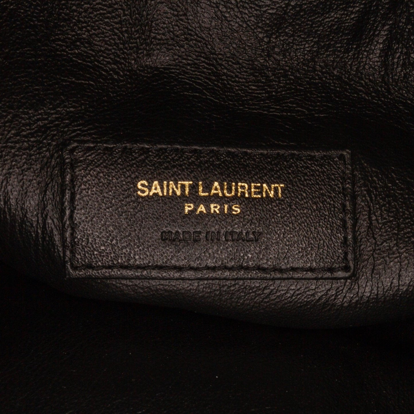 Saint Laurent Anja Bucket Bag Black