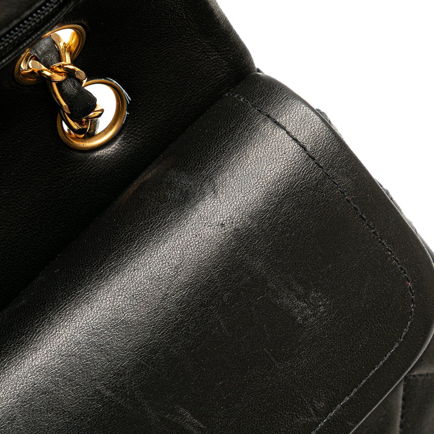 Chanel Medium Classic Lambskin Double Flap Black