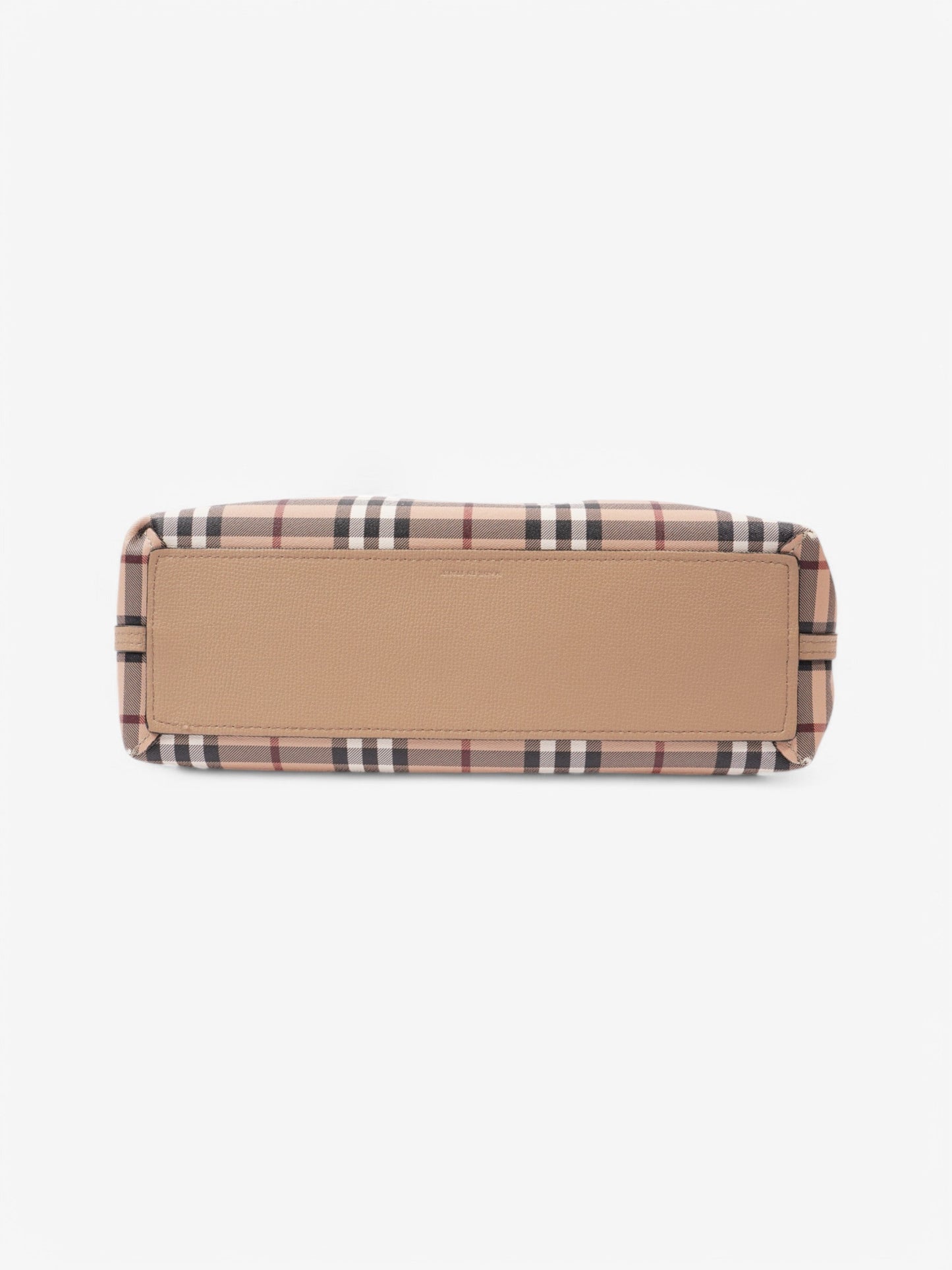 Burberry Shopper Check Coated Canvas