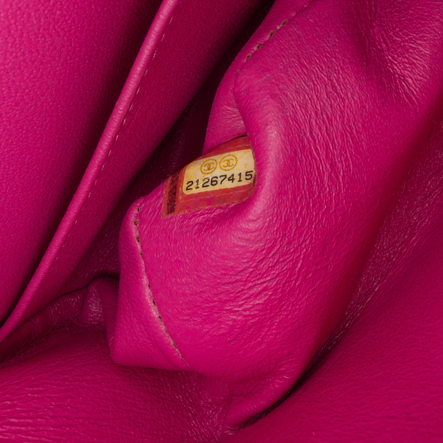 Chanel Medium Classic Chevron Lambskin Double Flap Pink
