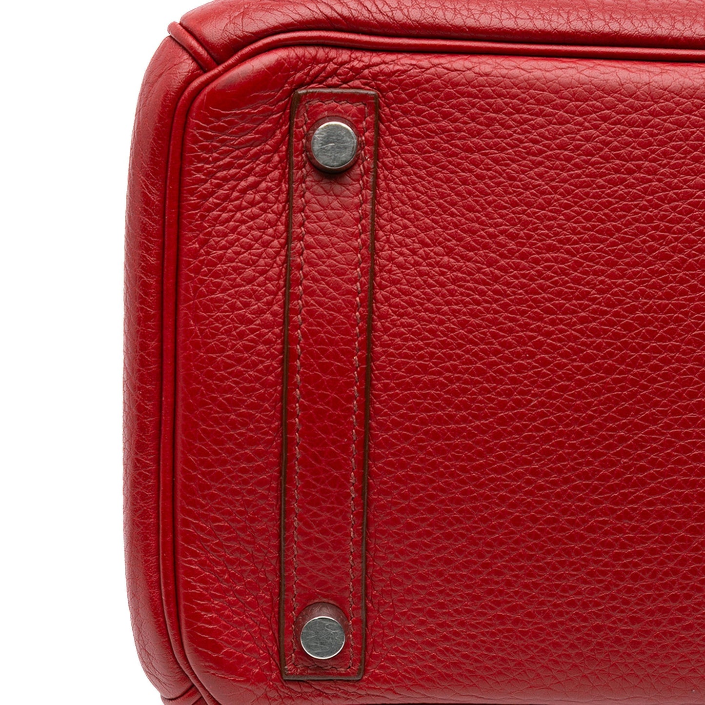 Hermès Clemence Birkin Retourne 30 Red