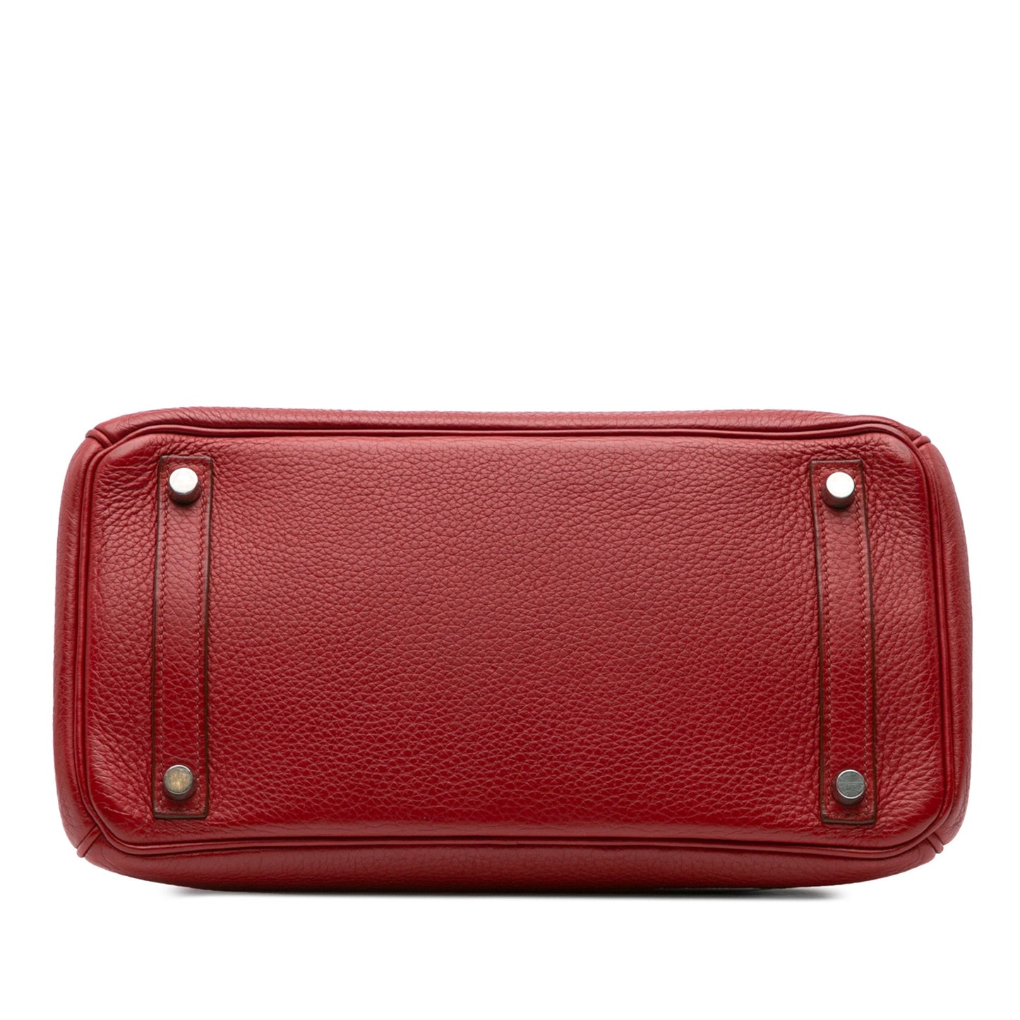 Hermès Clemence Birkin Retourne 30 Red
