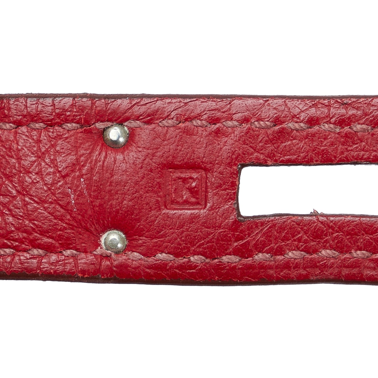 Hermès Clemence Birkin Retourne 30 Red