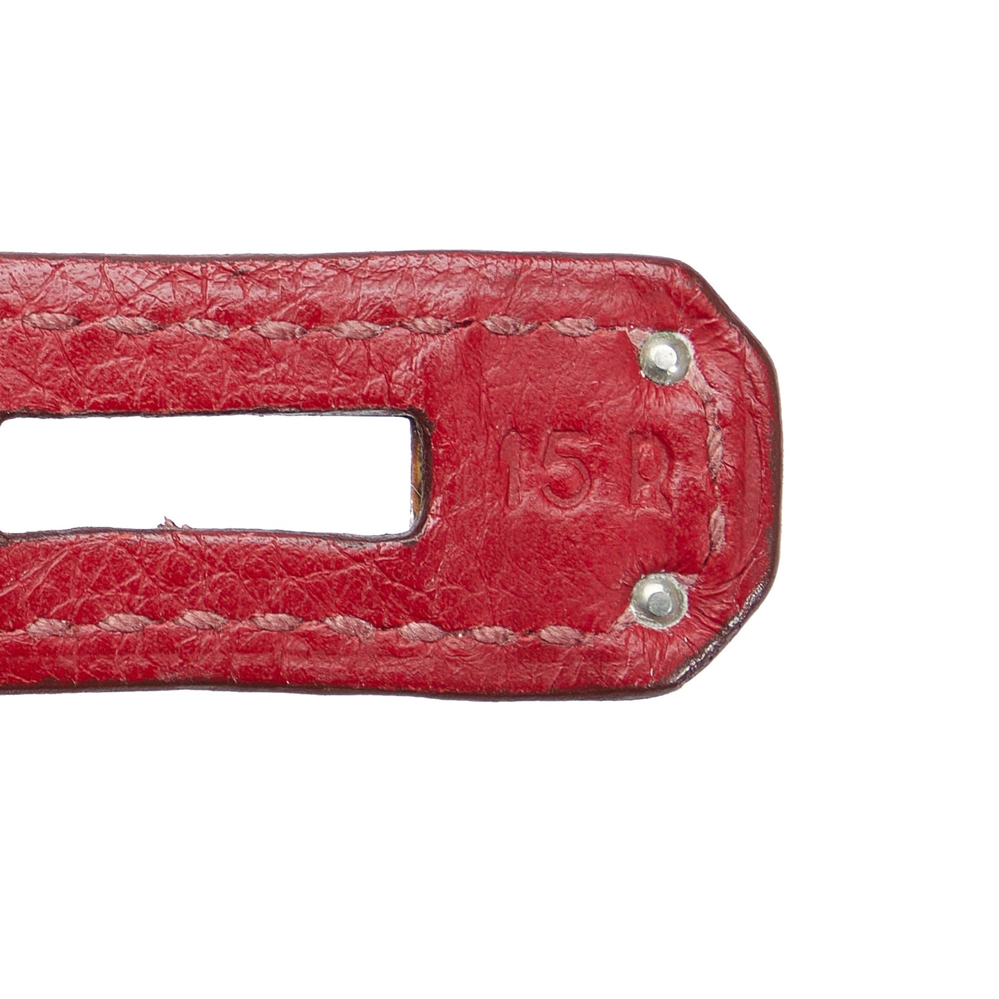 Hermès Clemence Birkin Retourne 30 Red