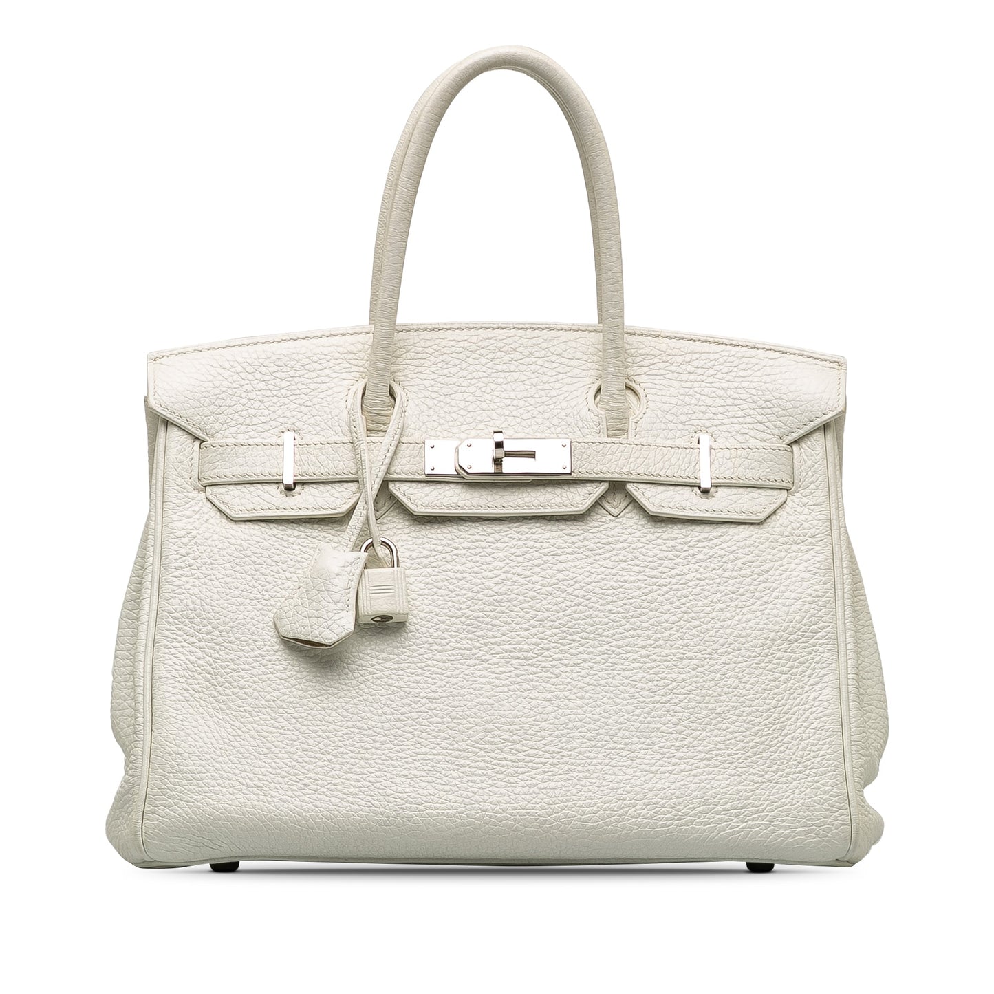 Hermès Clemence Birkin 30 White