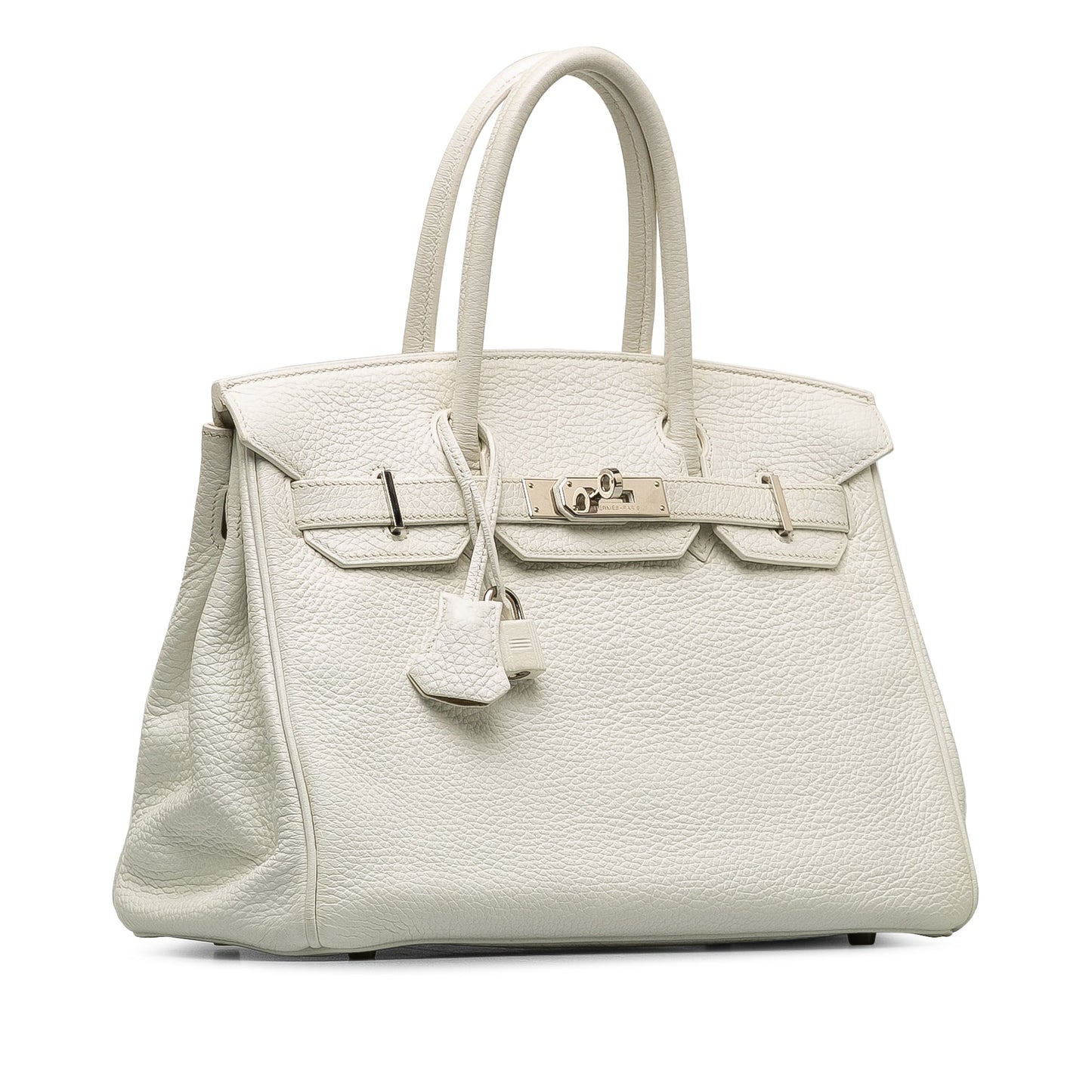 Hermès Clemence Birkin 30 White