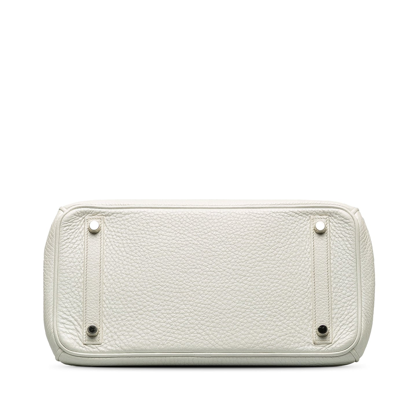Hermès Clemence Birkin 30 White