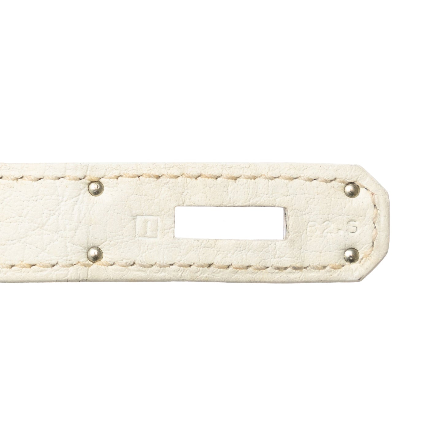 Hermès Clemence Birkin 30 White