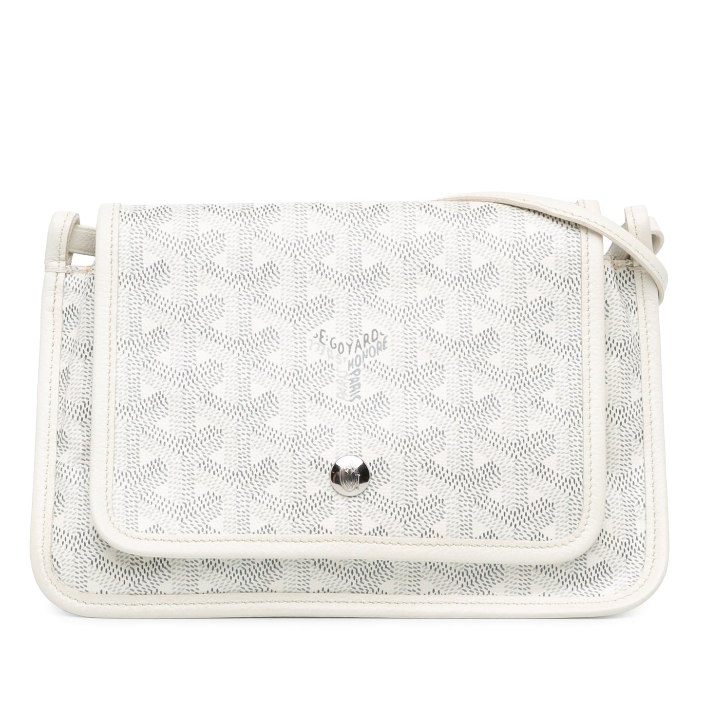 Goyard Goyardine Plumet Pocket Wallet White