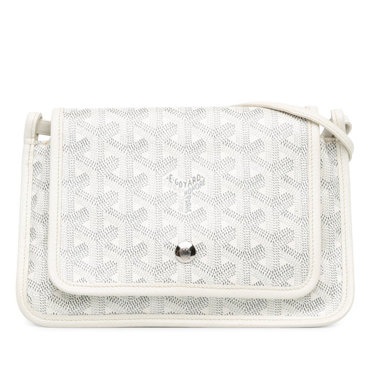 Goyard Goyardine Plumet Pocket Wallet White