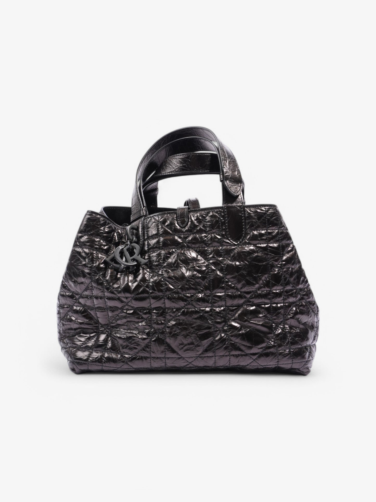 Christian Dior Toujours Bag Dark Chocolate Brown Leather Medium