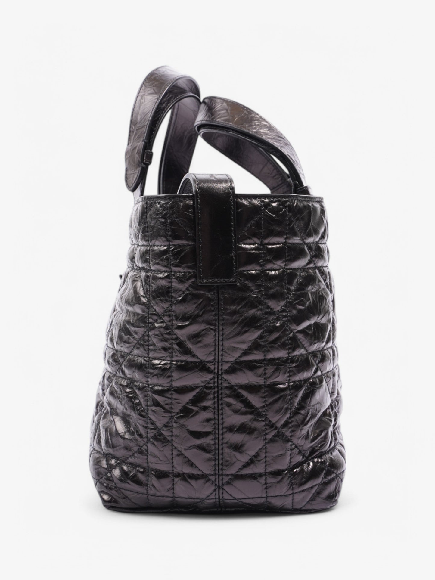 Christian Dior Toujours Bag Dark Chocolate Brown Leather Medium
