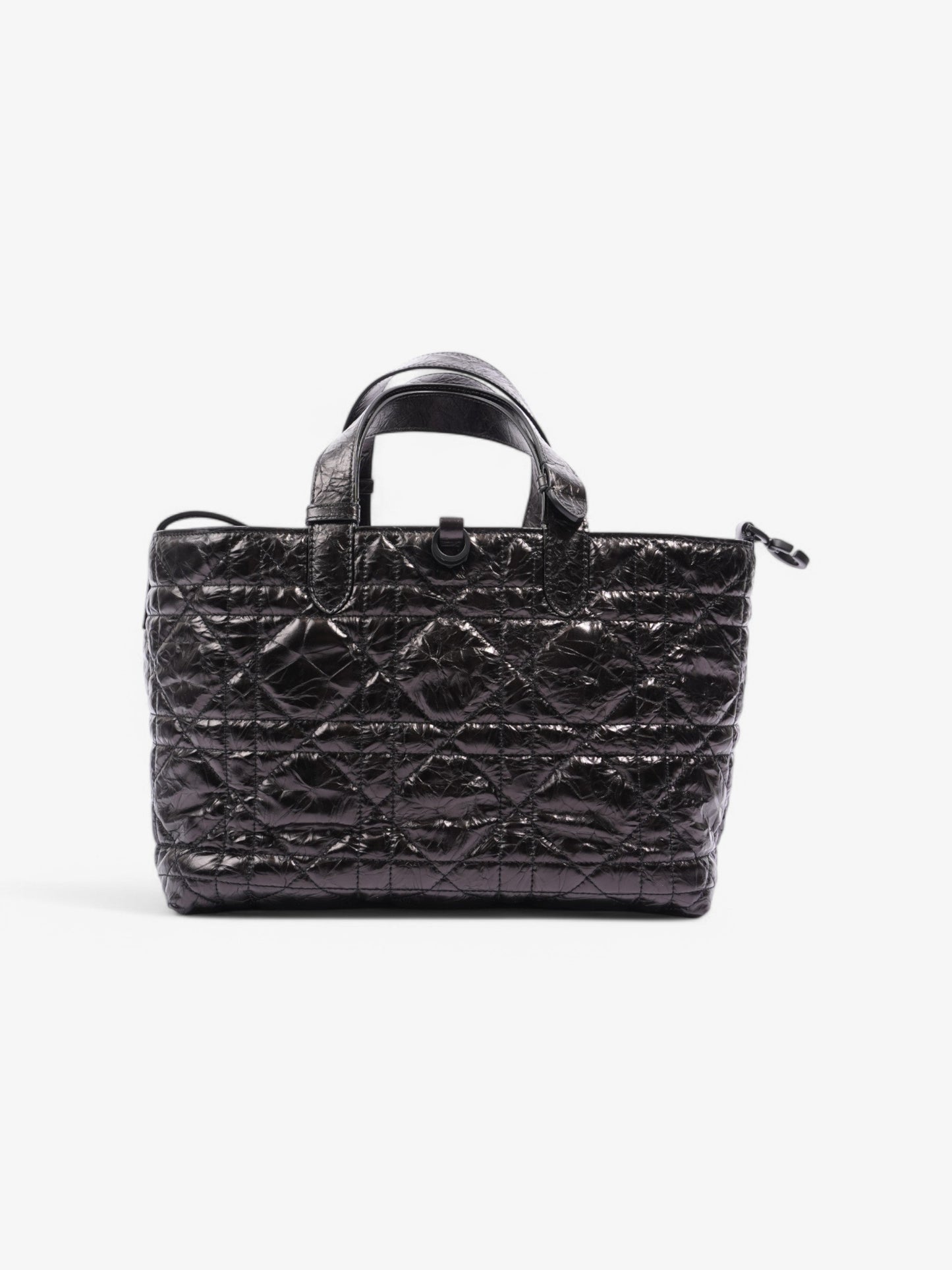 Christian Dior Toujours Bag Dark Chocolate Brown Leather Medium