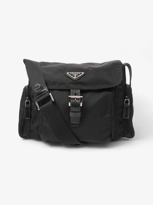 Prada Tessuto Crossbody Black Re Nylon