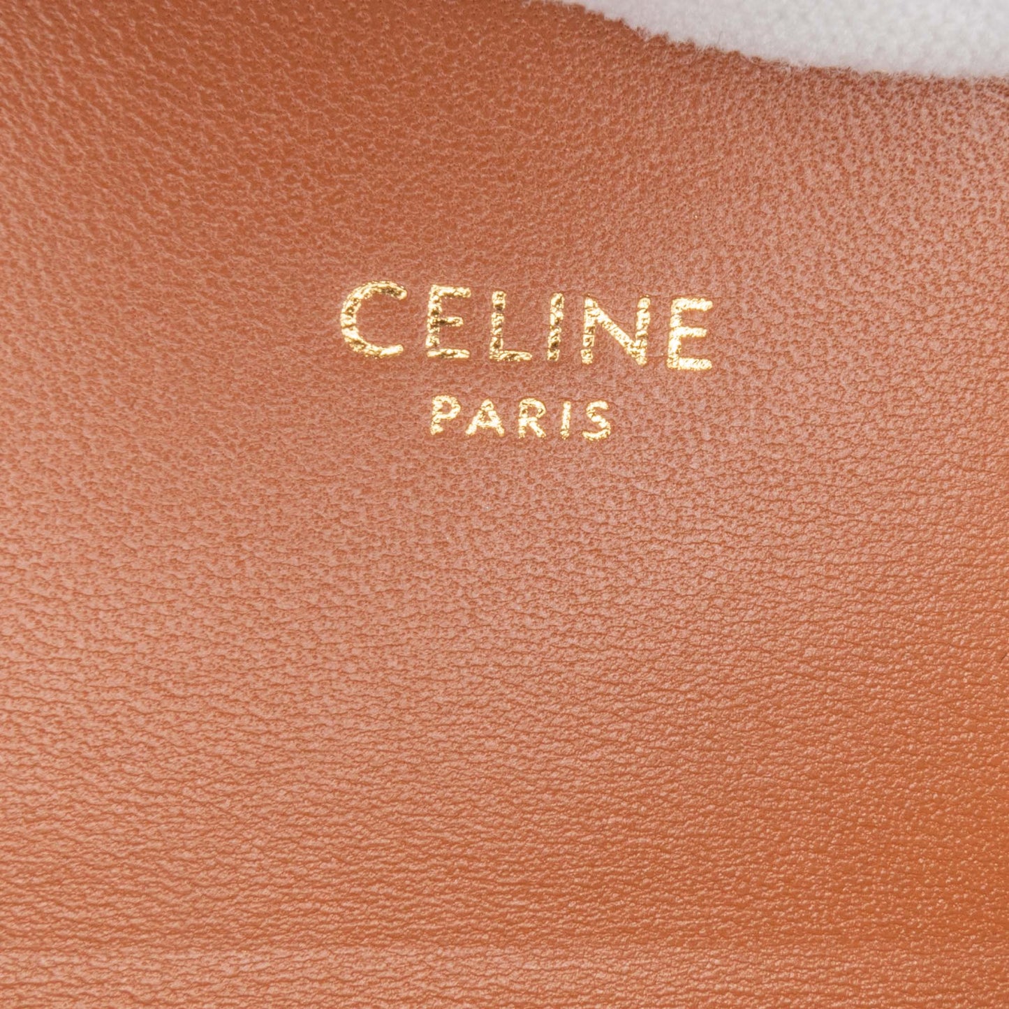 Celine Triomphe Coated Canvas Claude Shoulder Bag Brown