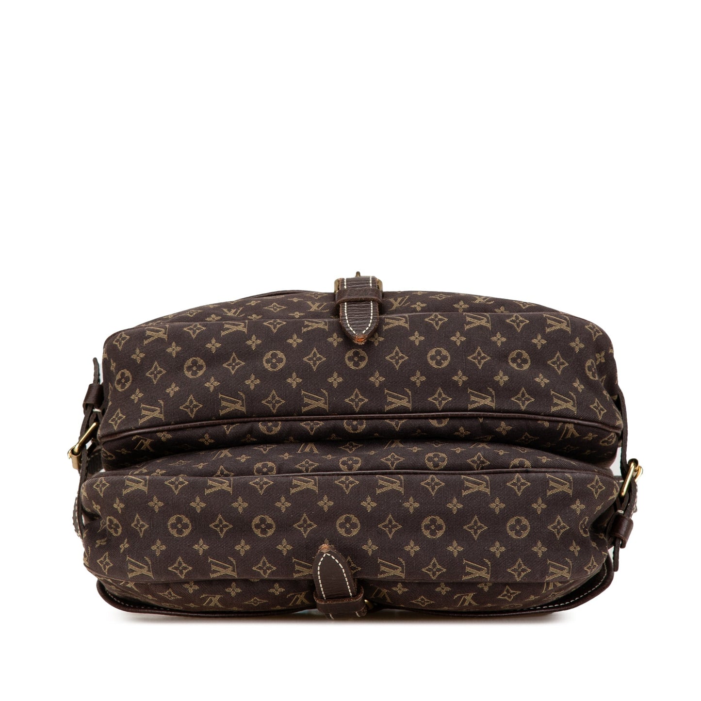 Louis Vuitton Monogram Mini Lin Saumur 30 Brown