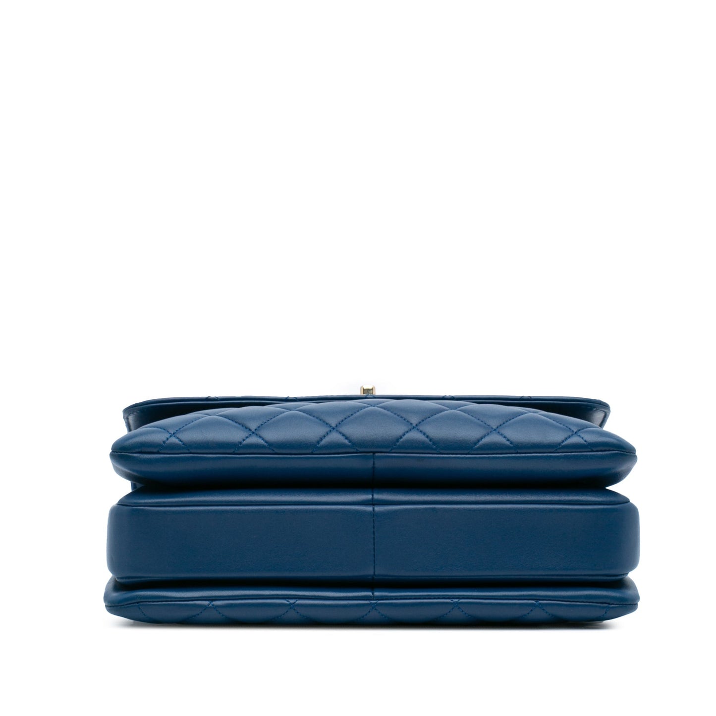 Chanel Medium Lambskin Trendy CC Flap Blue