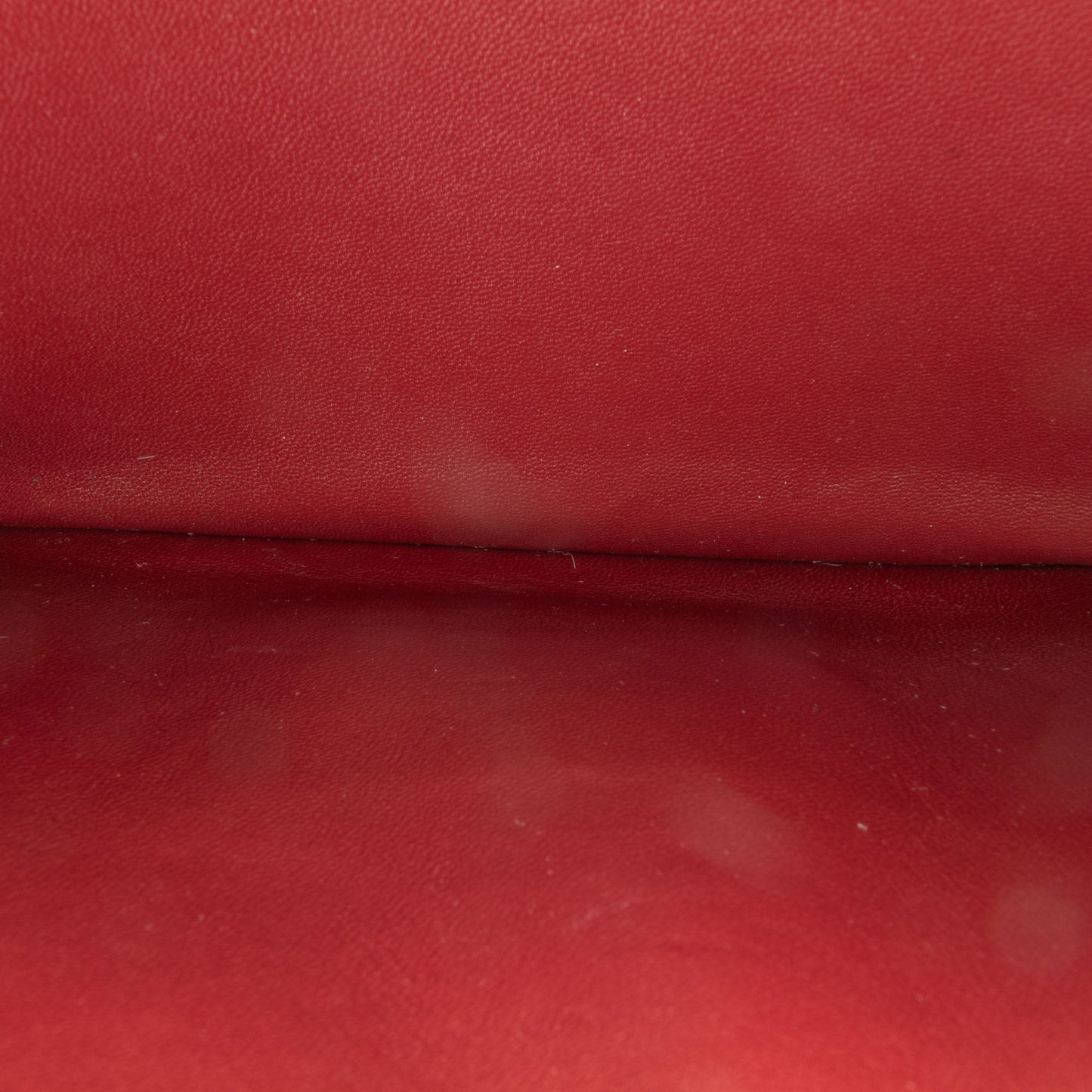 Celine Large Shiny Calfskin Triomphe Crossbody Red