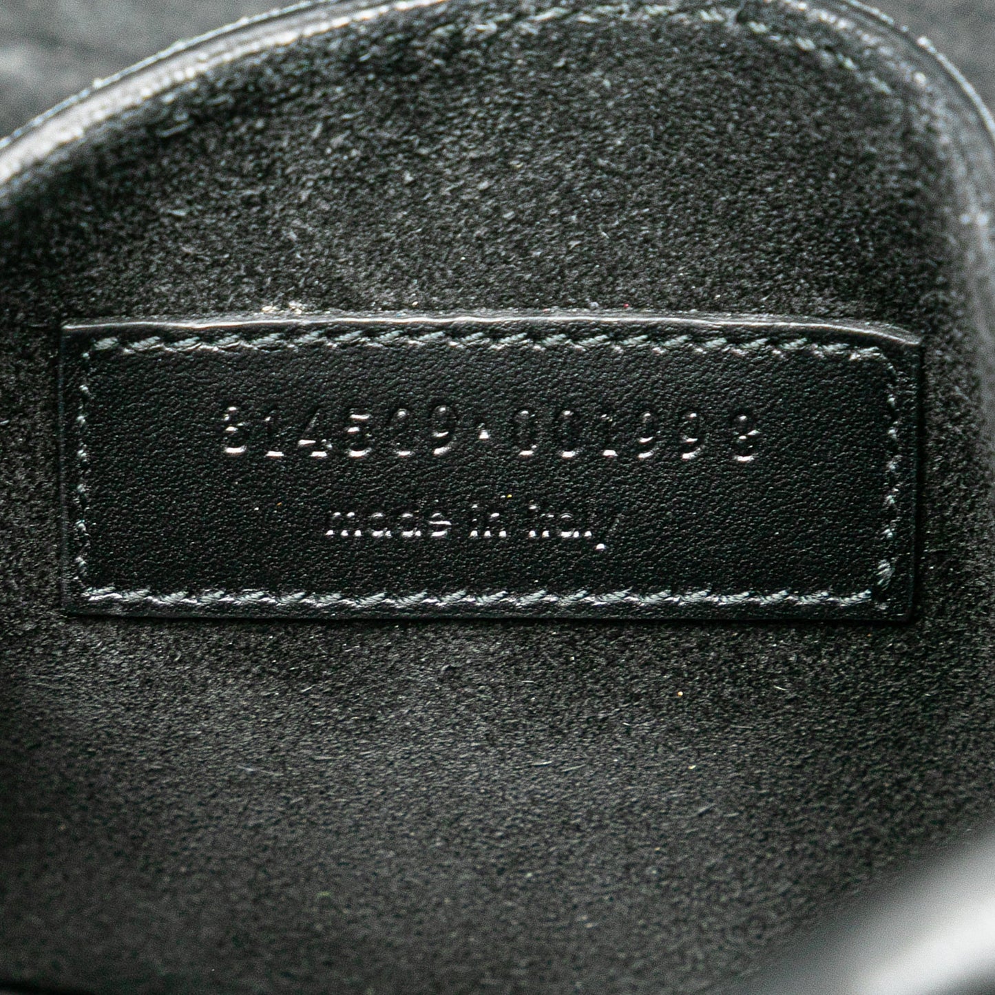 Saint Laurent Quilted Lambskin Babylone Flap Shoulder Bag Black