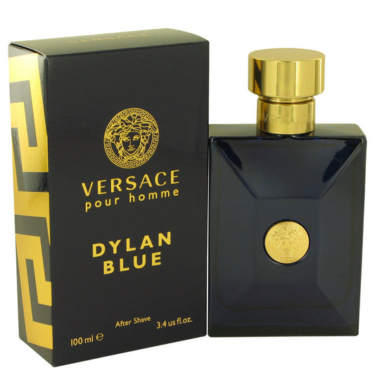 Versace Pour Homme Dylan Blue by Versace-After Shave Lotion 3.4 oz