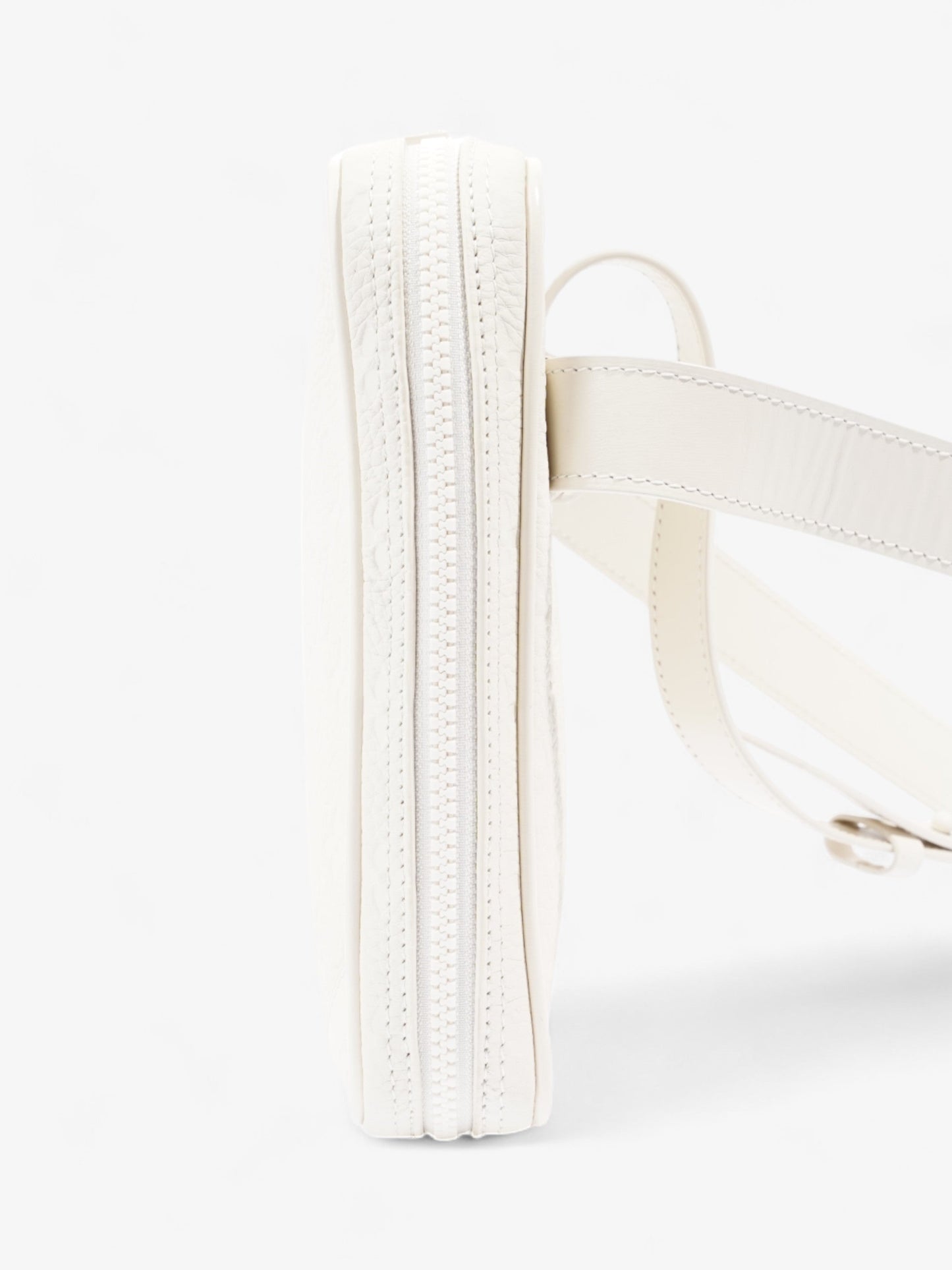 Louis Vuitton Utility Side Bag White Empreinte Leather
