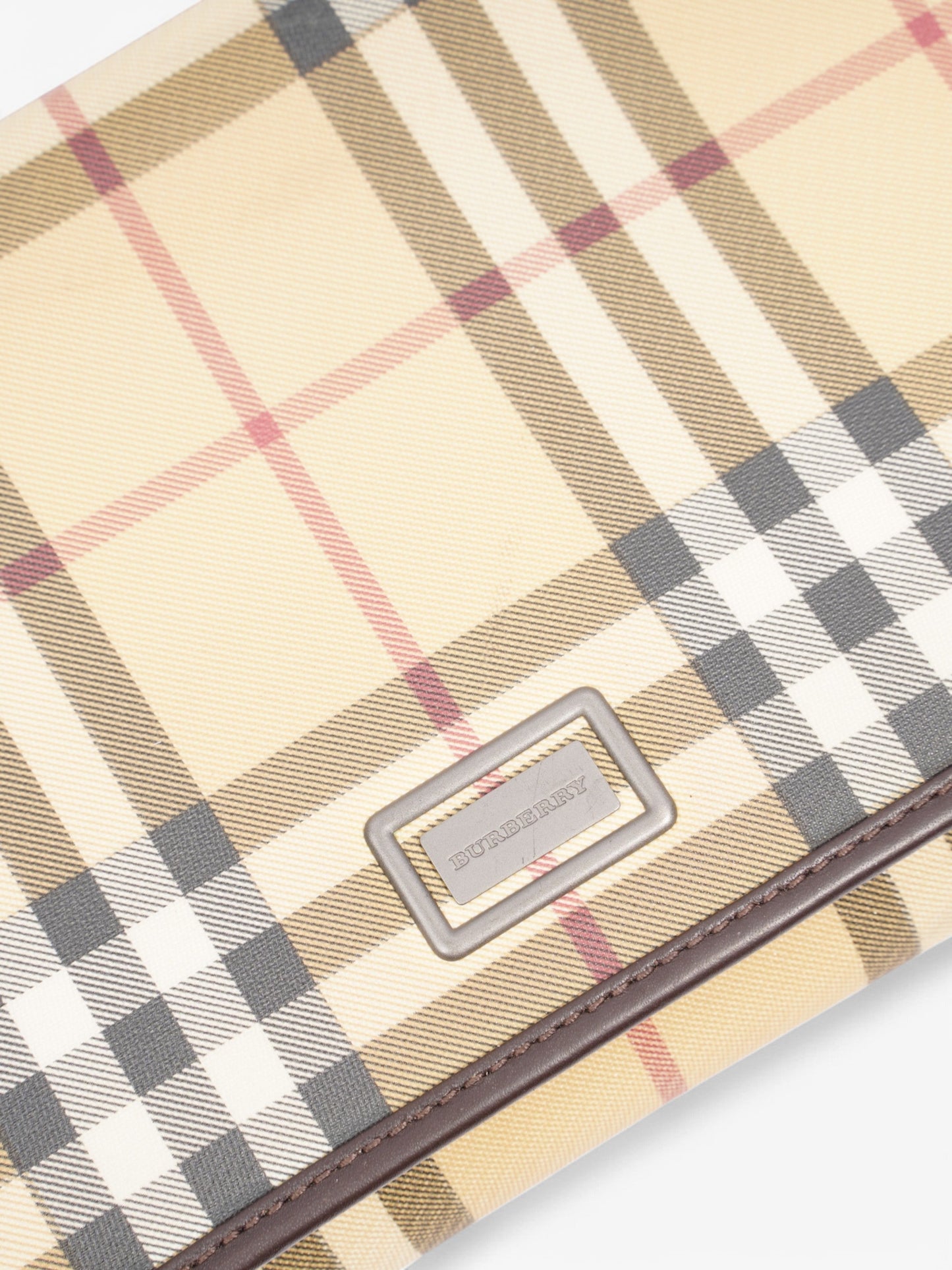 Burberry Nova Check  Beige Checkered Canvas