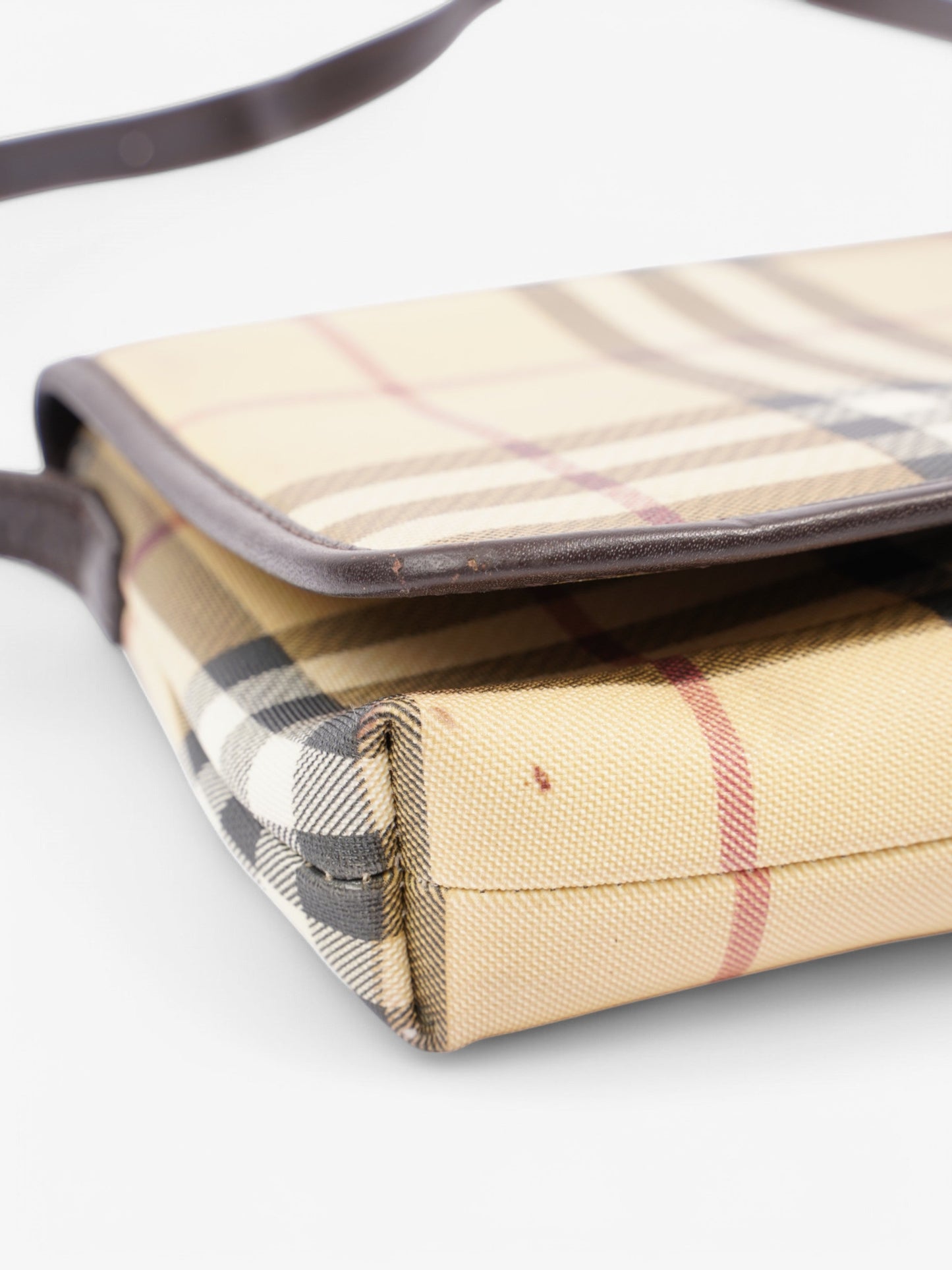 Burberry Nova Check  Beige Checkered Canvas