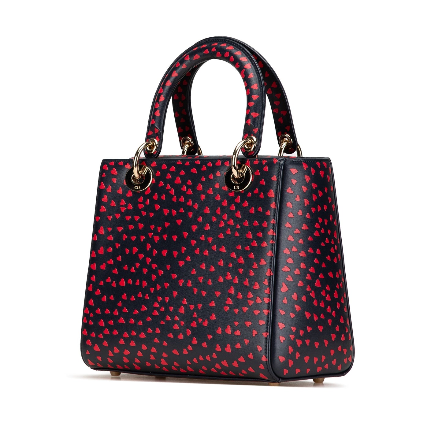 Dior Medium Calfskin I Love Paris Lady Dior Blue