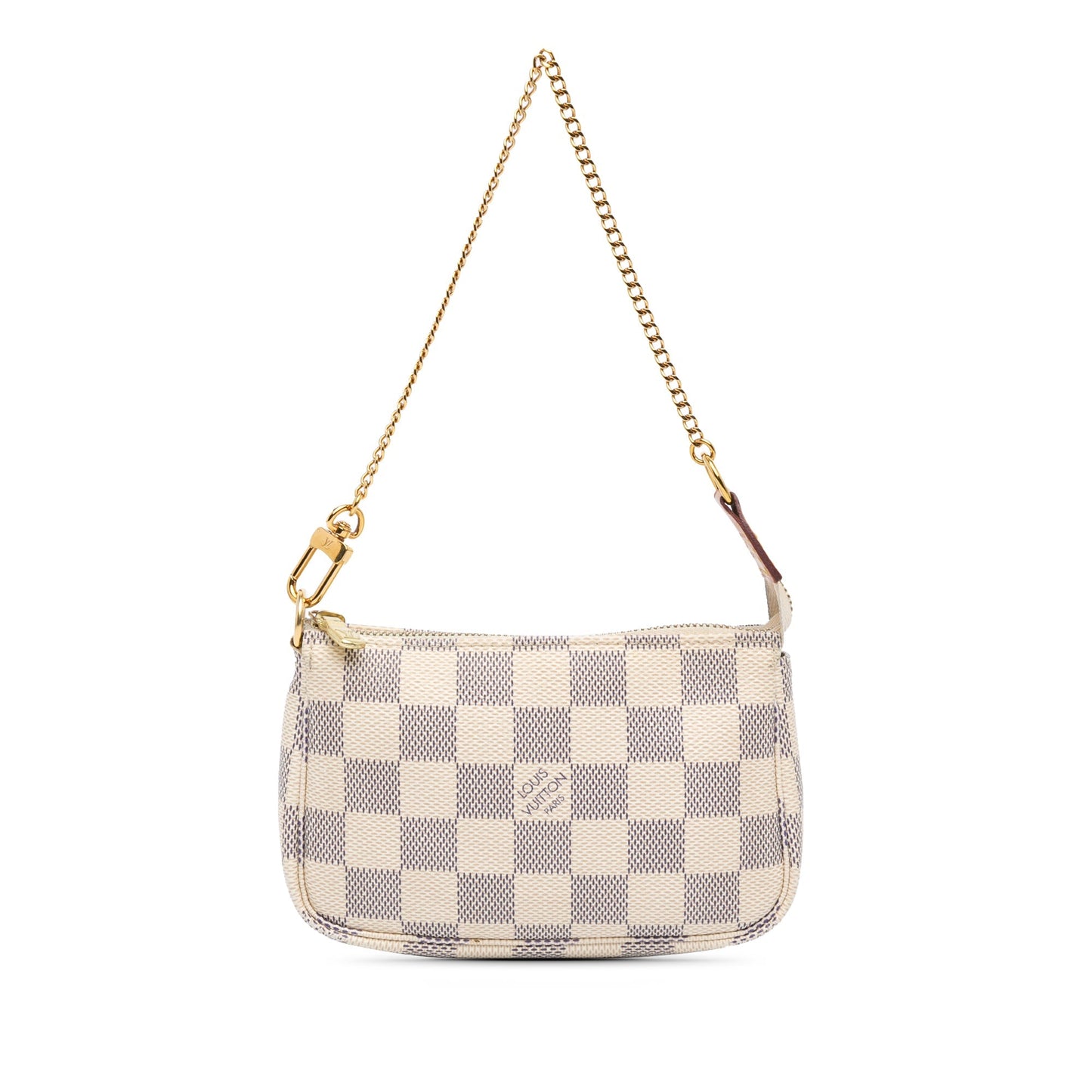 Louis Vuitton Damier Azur Mini Pochette Accessoires White