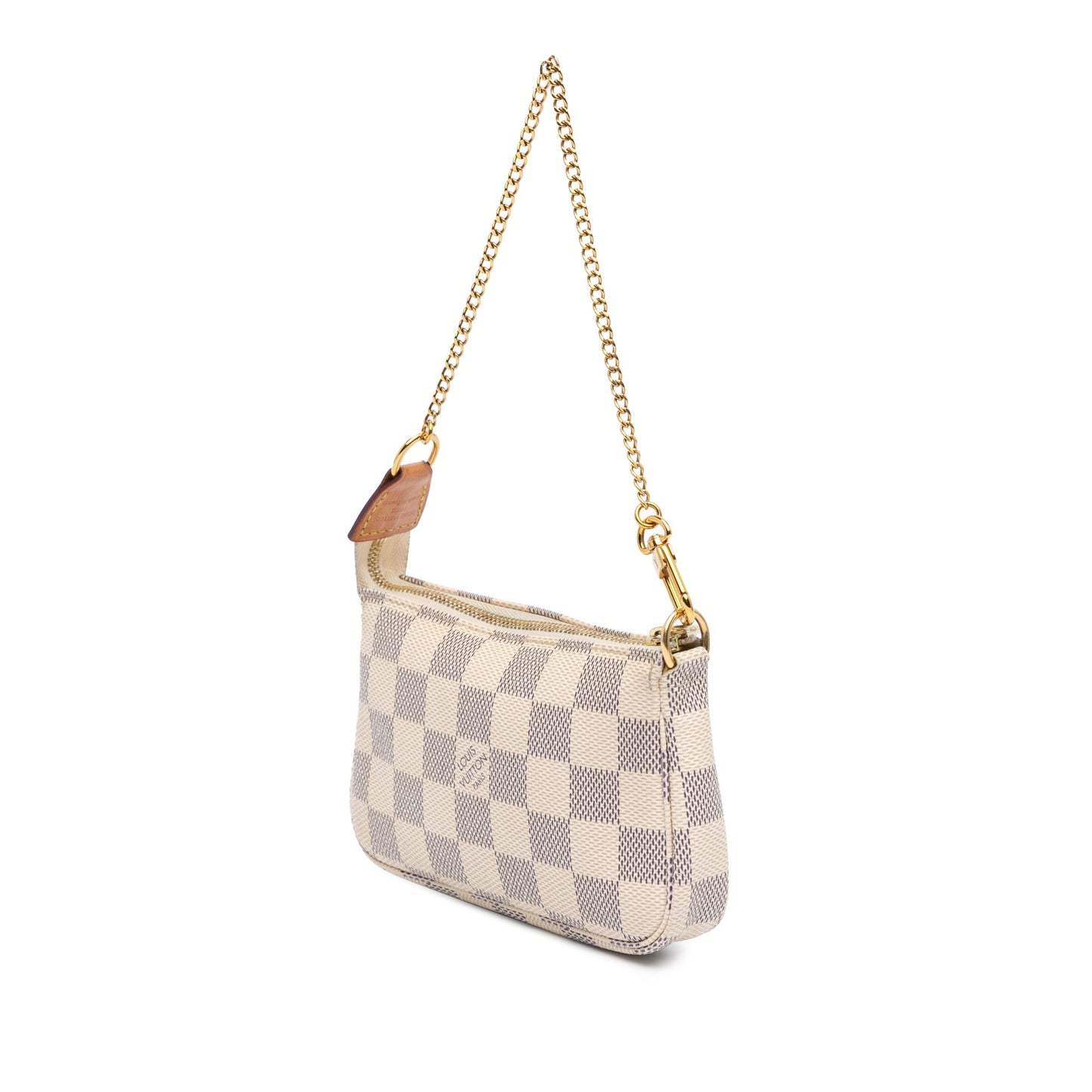 Louis Vuitton Damier Azur Mini Pochette Accessoires White