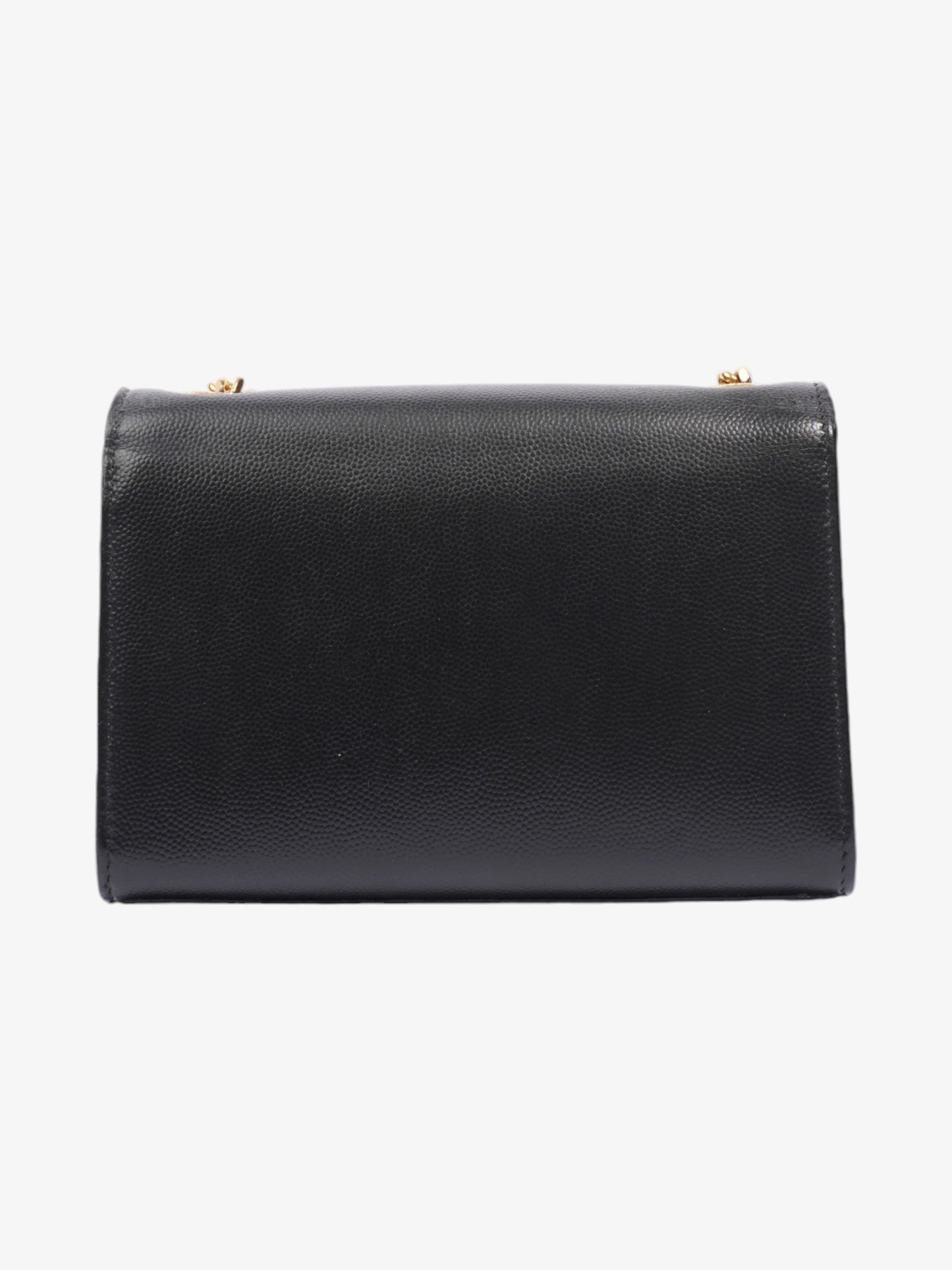 Saint Laurent Kate Black Grained Leather Small