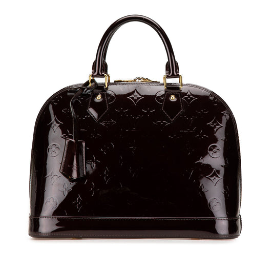 Louis Vuitton Monogram Vernis Alma PM Purple