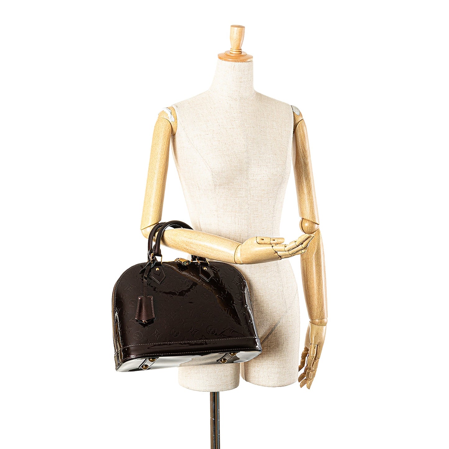 Louis Vuitton Monogram Vernis Alma PM Purple