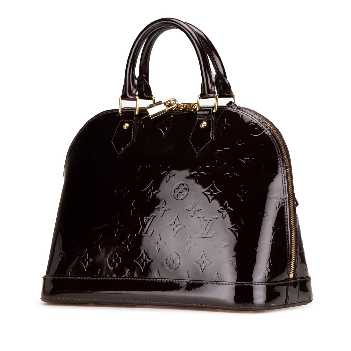 Louis Vuitton Monogram Vernis Alma PM Purple
