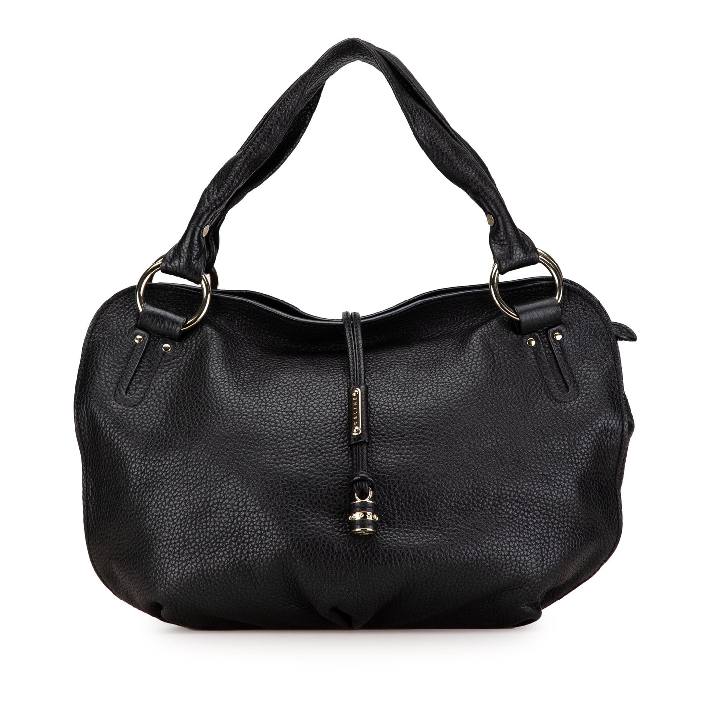 Celine Calfskin Bittersweet Shoulder Bag Black