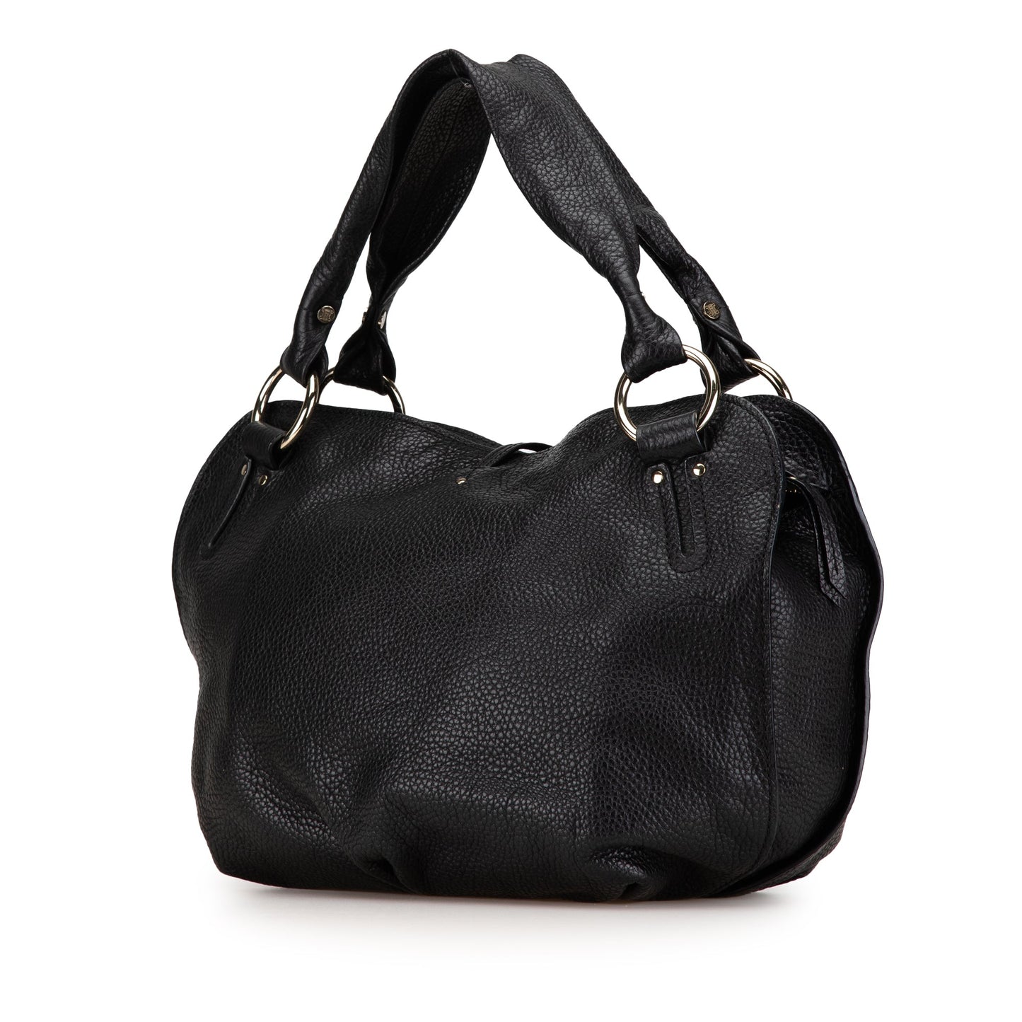 Celine Calfskin Bittersweet Shoulder Bag Black